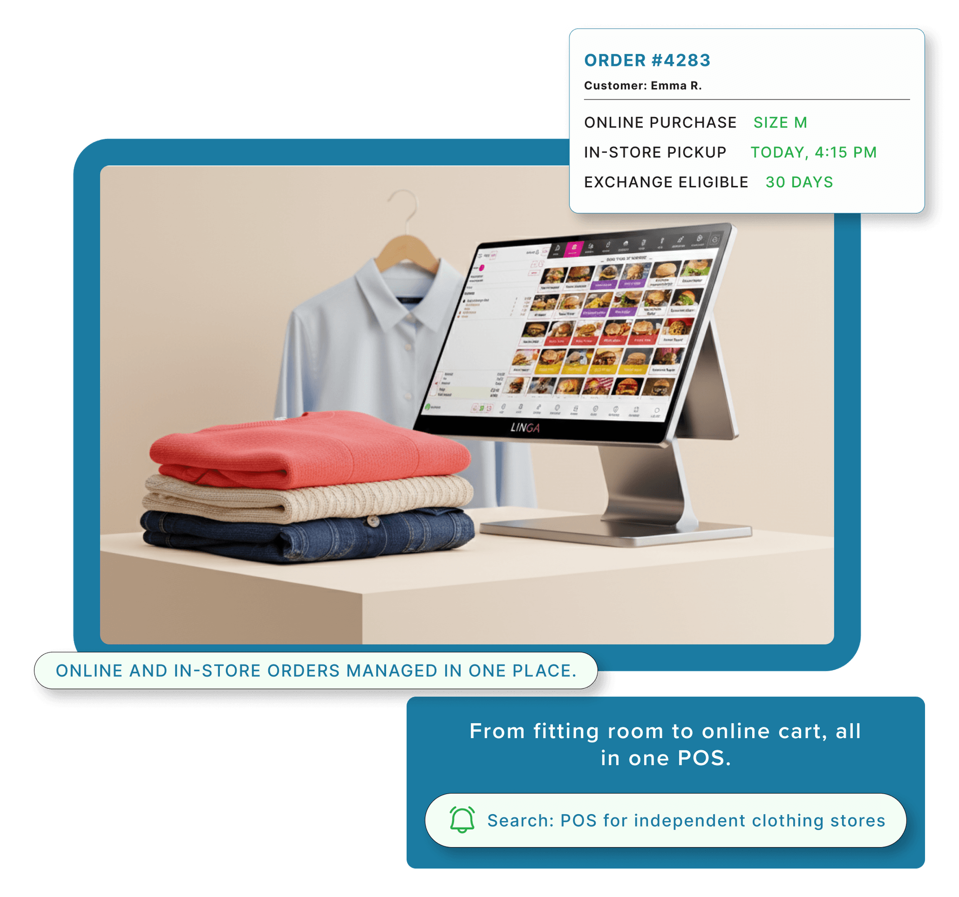 The exterior of a fast-food restaurant franchise.