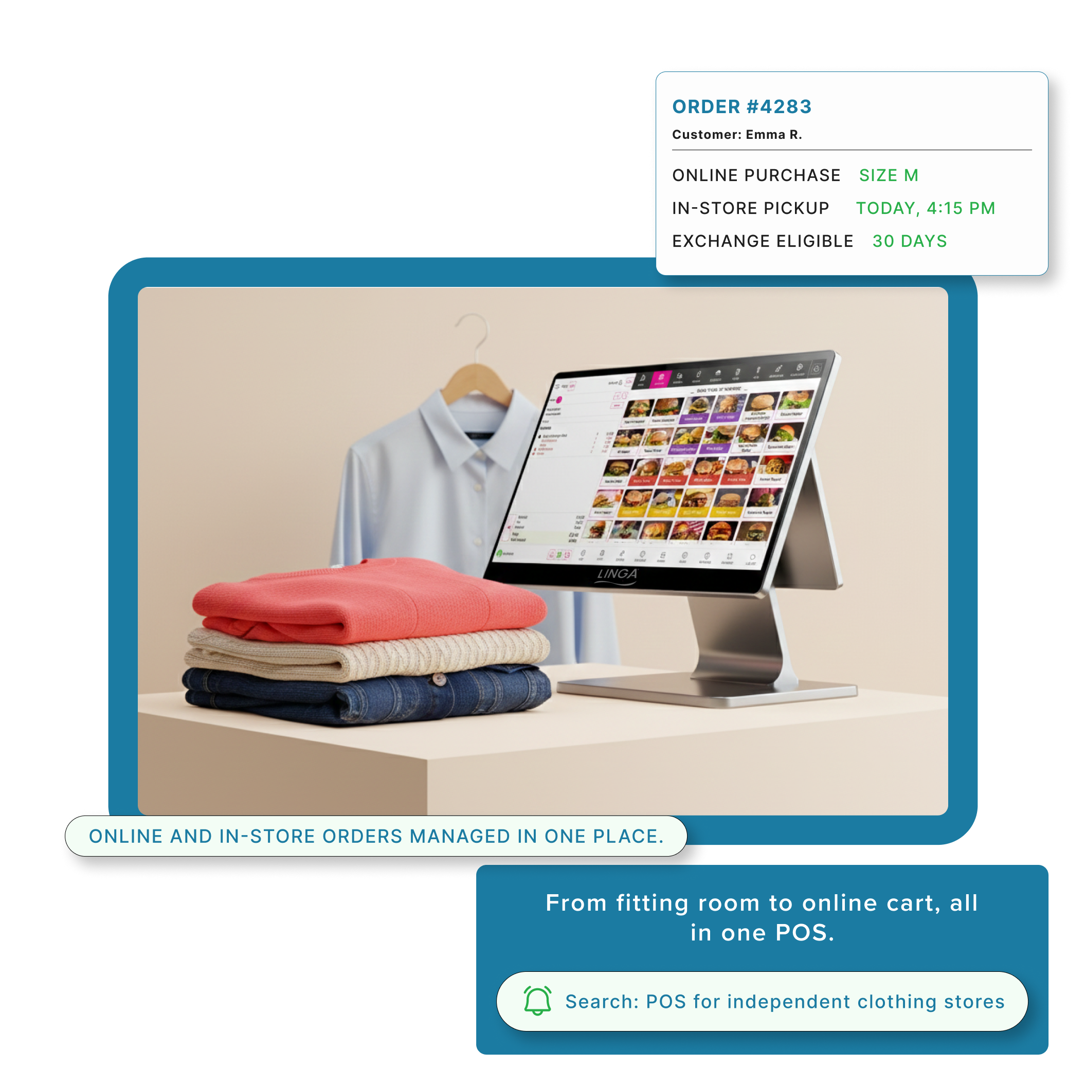 The exterior of a fast-food restaurant franchise.